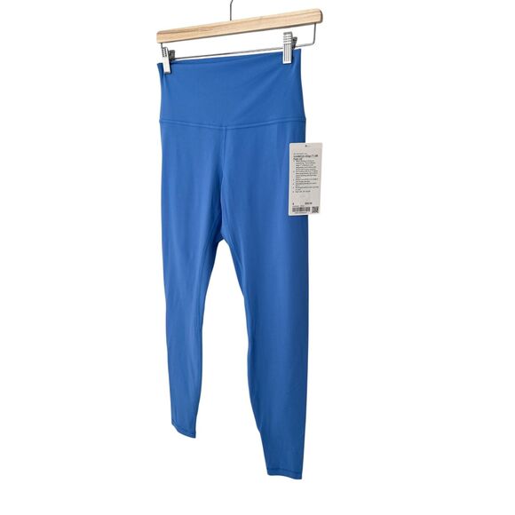 Lululemon Align High Rise Pant/ leggings 28" size 8 Pool NWT Authentic - Picture 4 of 7